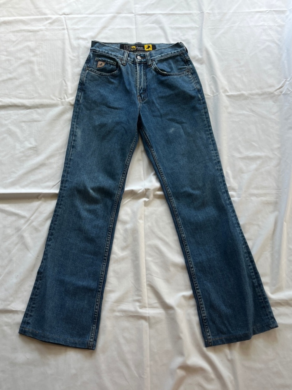 Vtg Lois Spain Mid-Rise Bootcut Jeans - Size 27
